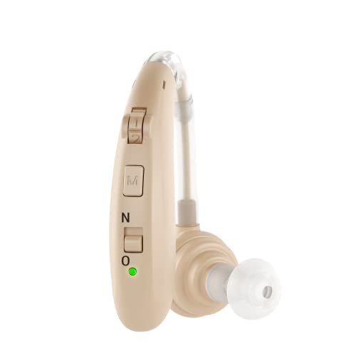 Hearing Aids with Bluetooth for Seniors&adults,Rechargeable Hearing Amplifier with Noise Cancelling,Volume Control,bluetooth mode,small,Easy to use