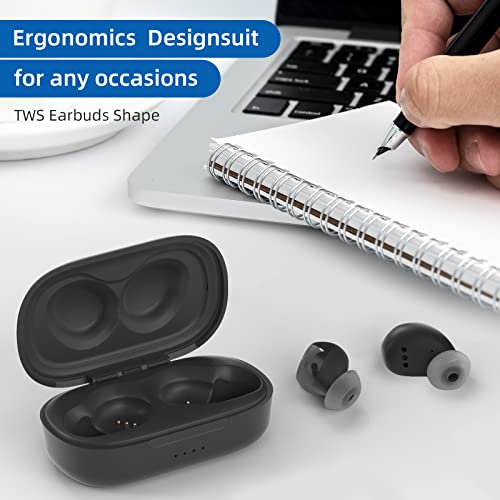 Voice Amplifier 15-55Personal Listening amplifier 8 Channel Digital Rechargeable Wireless Earbuds Magnify Voice for Seniors