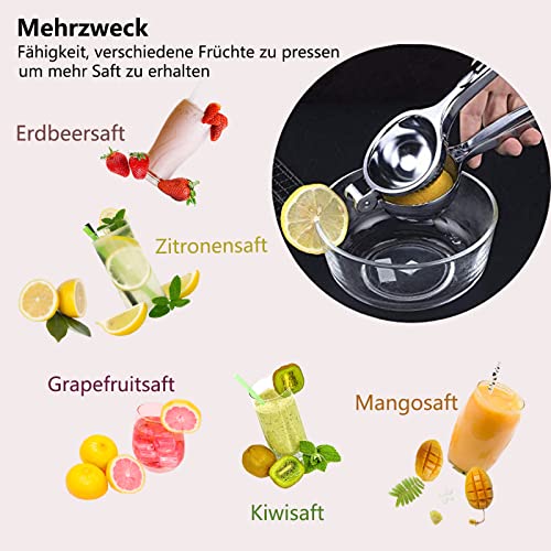 Lemon Press Manual Dishwasher Safe Anti-Etching Citrus Press Juicer Orange Press