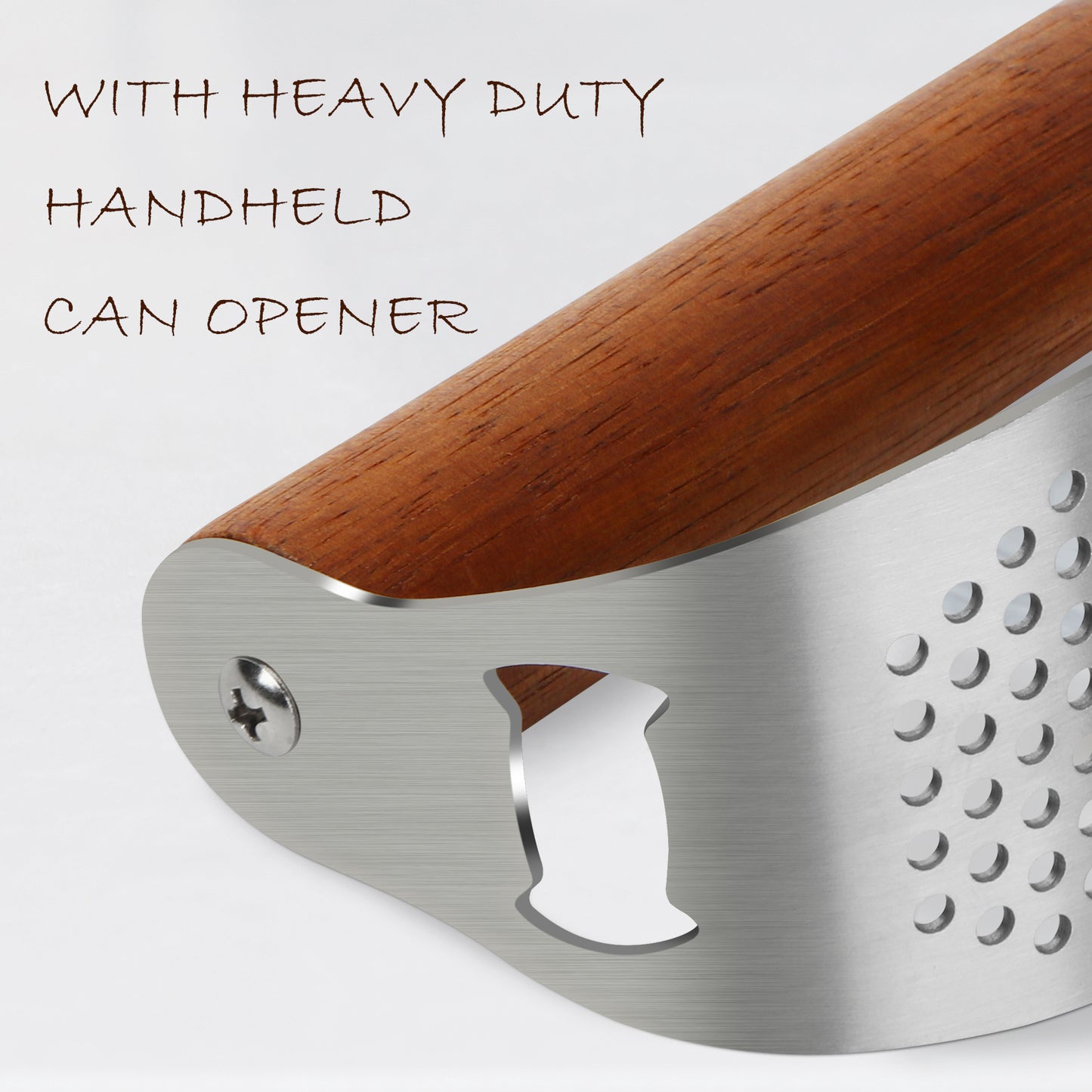 Wooden Garlic Press