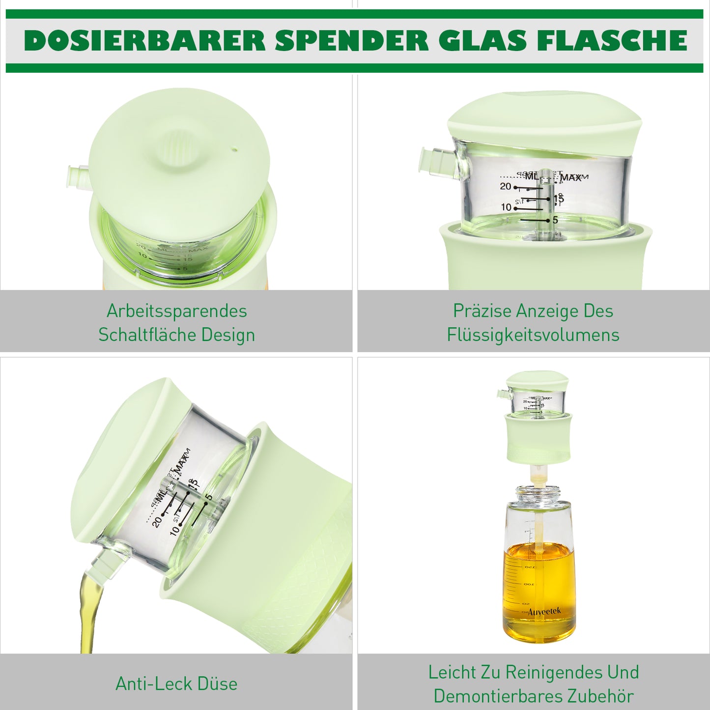 Olive Oil Dispenser Bottle Set